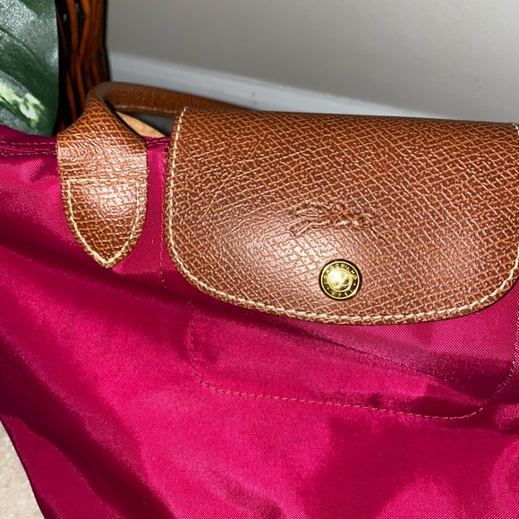 Burgundy Long Champ Bag - Picture 2 of 2